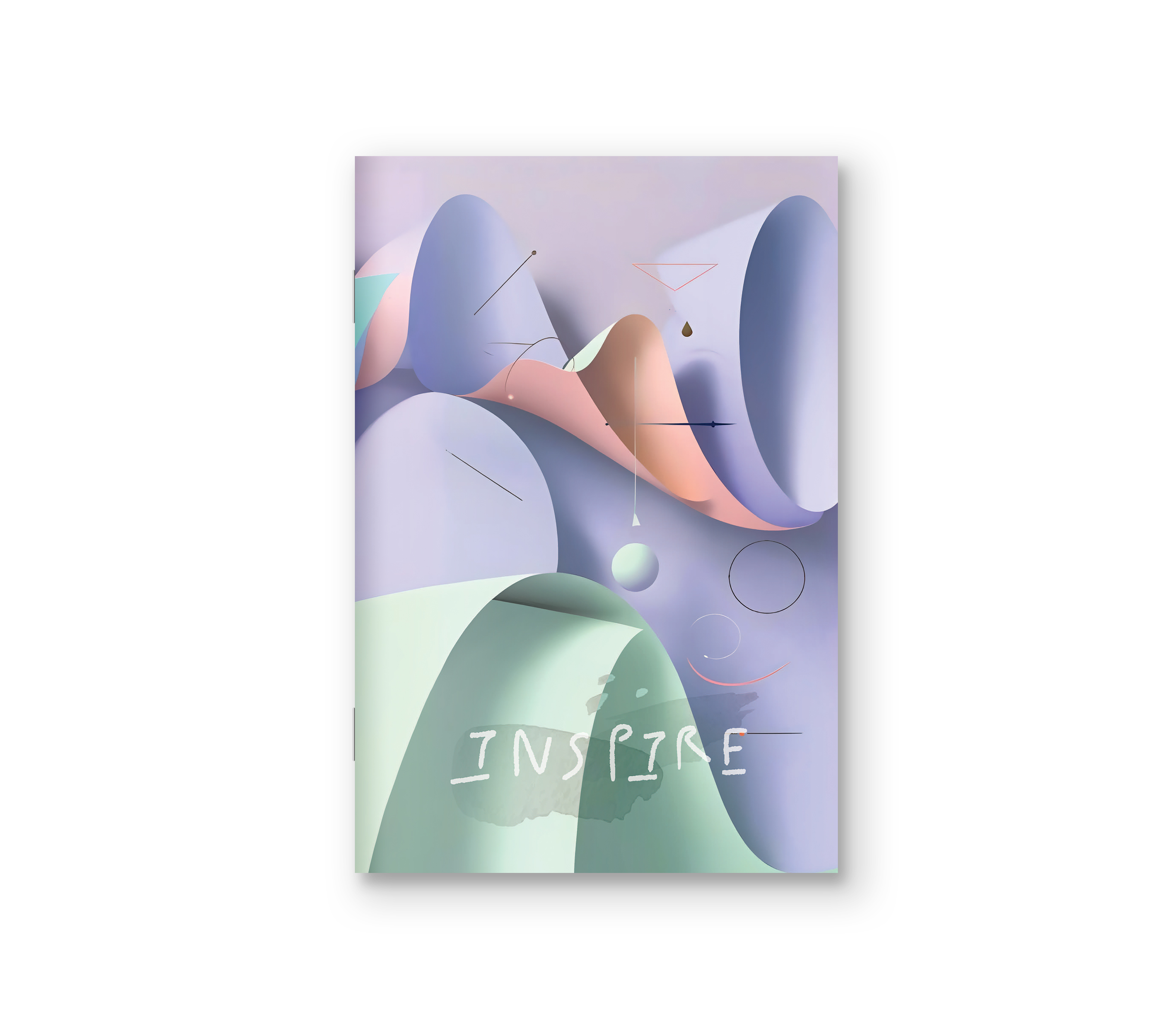 Книга учета Аркуш А4 96л Абстракция 1В3253